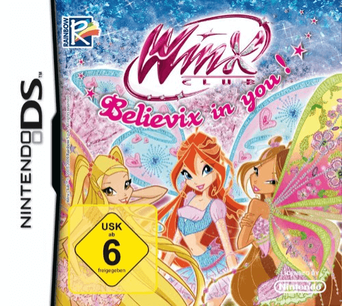 Winx Club Belivex In You box art for Nintendo DS